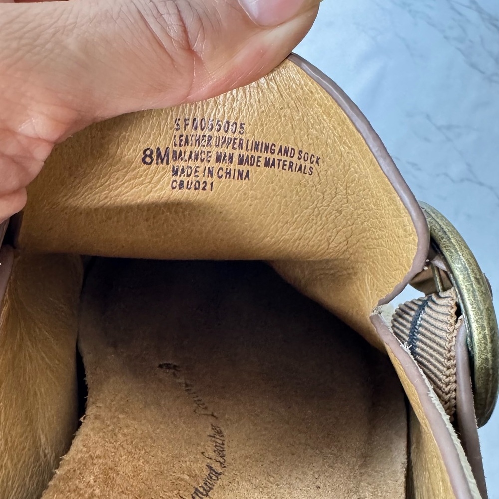Sofft Miliani Mule Suede Leather Size 8 Comfort Slip-On Clogs Neutral Slides - Picture 7 of 7